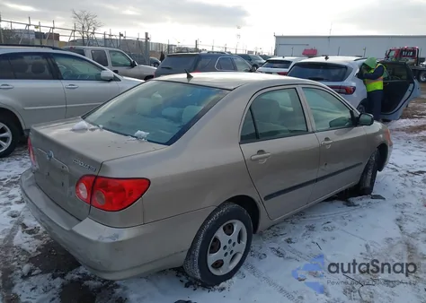 2005 Toyota Corolla Ce z USA, uszkodzony, nr VIN 2T1BR32E65C426216